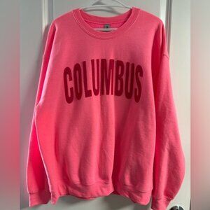 🩷 Columbus Pink Sweater